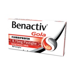 BENACTIV GOLA LIMONE E MIELE 16 pastiglie
