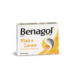 BENAGOL MIELE E LIMONE 16 pastiglie gola