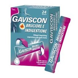 GAVISCON BRUCIORE E INDIGESTIONE 24 stick