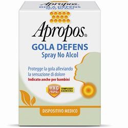 APROPOS GOLA DEFENS spray No Alcol