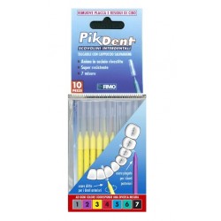 PIKDENT STUZZICOLINO misura 3 Giallo 10PZ
