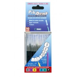 PIKDENT STUZZICOLINO misura 7 Nero 10PZ
