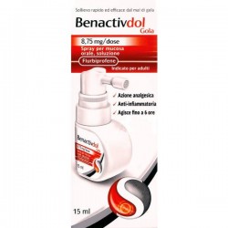 BENACTIVDOL GOLA*spray mucosa os 15 ml 8,75 mg/dose