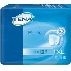 PANNOLONE TENA PANTS PLUS TAGLIA XL 12 PEZZI