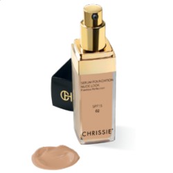 Chrissie serum fondotinta nude look 03