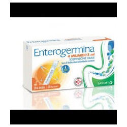 ENTEROGERMINA*os soluz 20 flaconcini 4 mld/5 ml