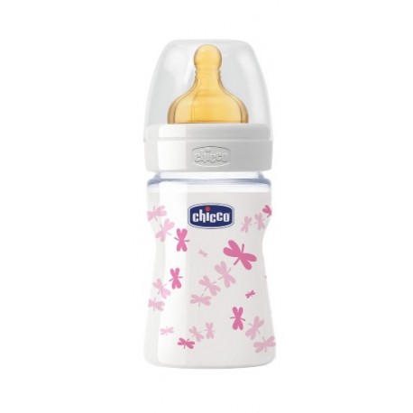 CHICCO BIBERON BENESSERE Vetro Girl Caucciù CHICCO BIBERON BENESSERE Vetro Girl Caucciù