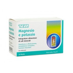 magnesio potassio teva 24 bust