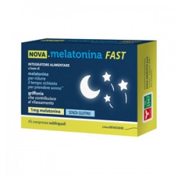 NOVA.Melatonina Fast 45 compresse sublinguali