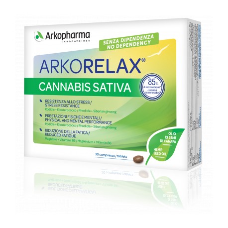 ArkoRelax Cannabis Sativa compresse ArkoRelax Cannabis Sativa compresse