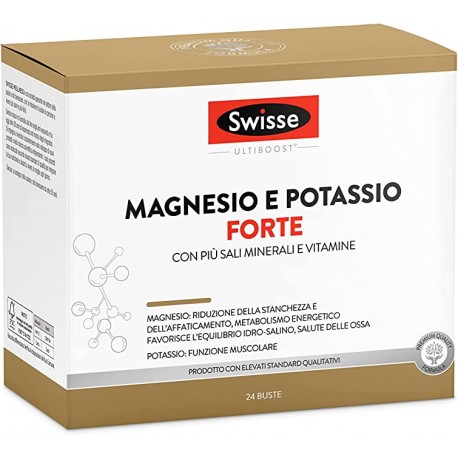 Swisse Magnesio e Potassio Forte 24 bustine Swisse Magnesio e Potassio Forte 24 bustine